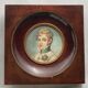 Hand-painted miniature by gille xxeme representing the eaglet