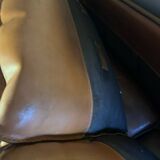 2-seater leather sofa by Roche Bobois