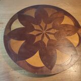 Marquetry turntable