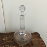 French carafe made of chiseled glass