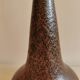 Swedish ceramic table lamp in metal glaze, from Tilgmans, estimated 1960s.