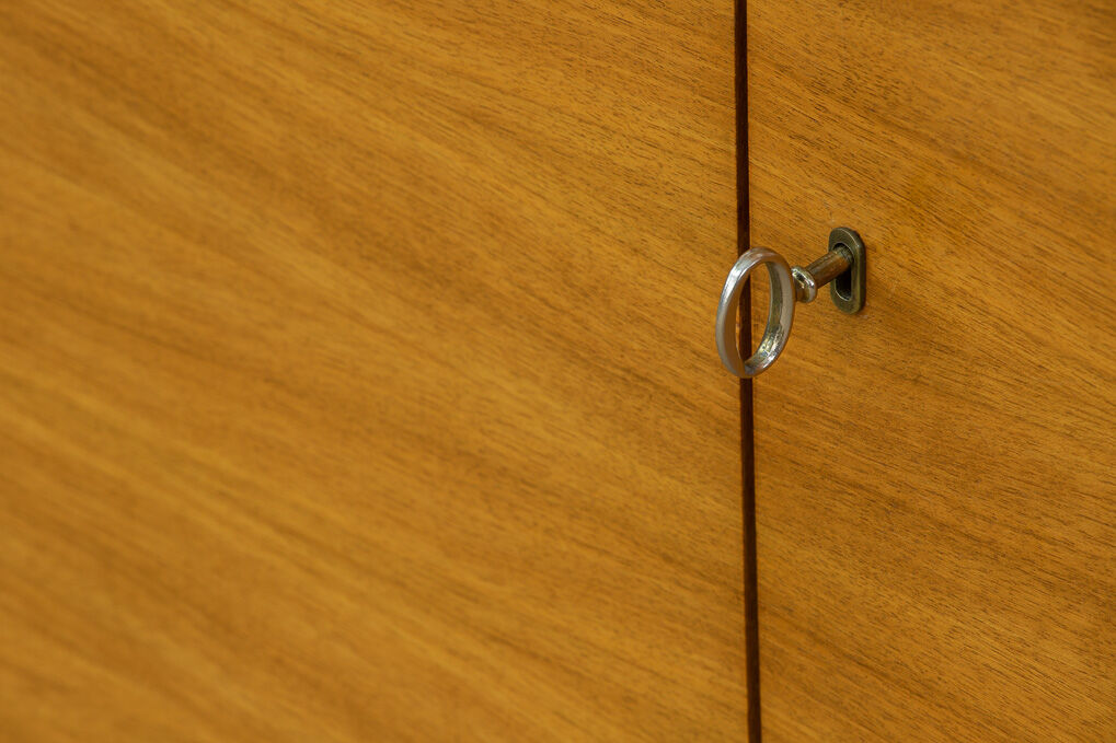 Vintage Scandinavian Enfilade – 221 cm