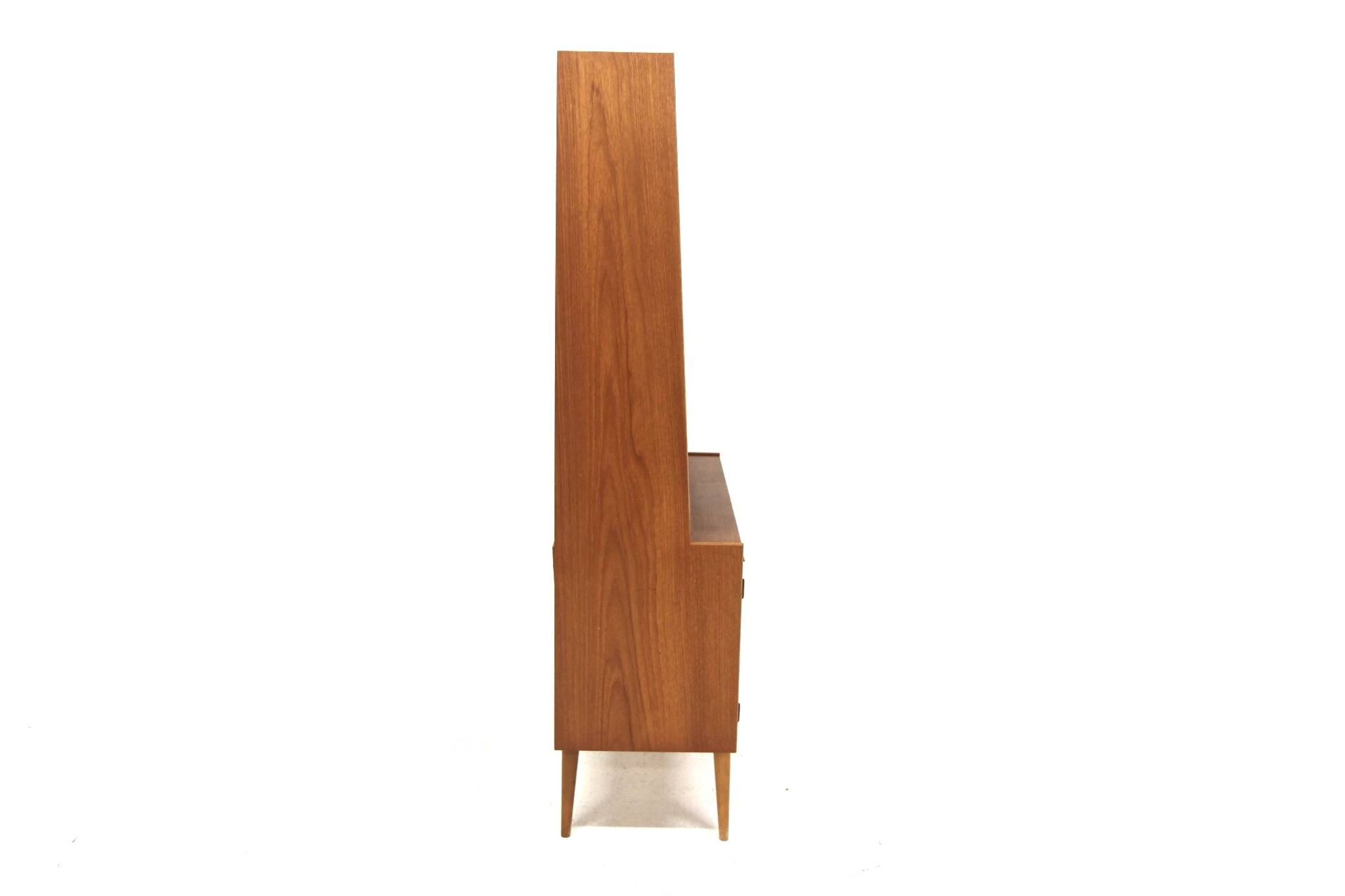 Secrétaire scandinave en teck et en chêne, Suède, 1960