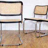Set of 4 chairs Marcel Breuer B32 70s