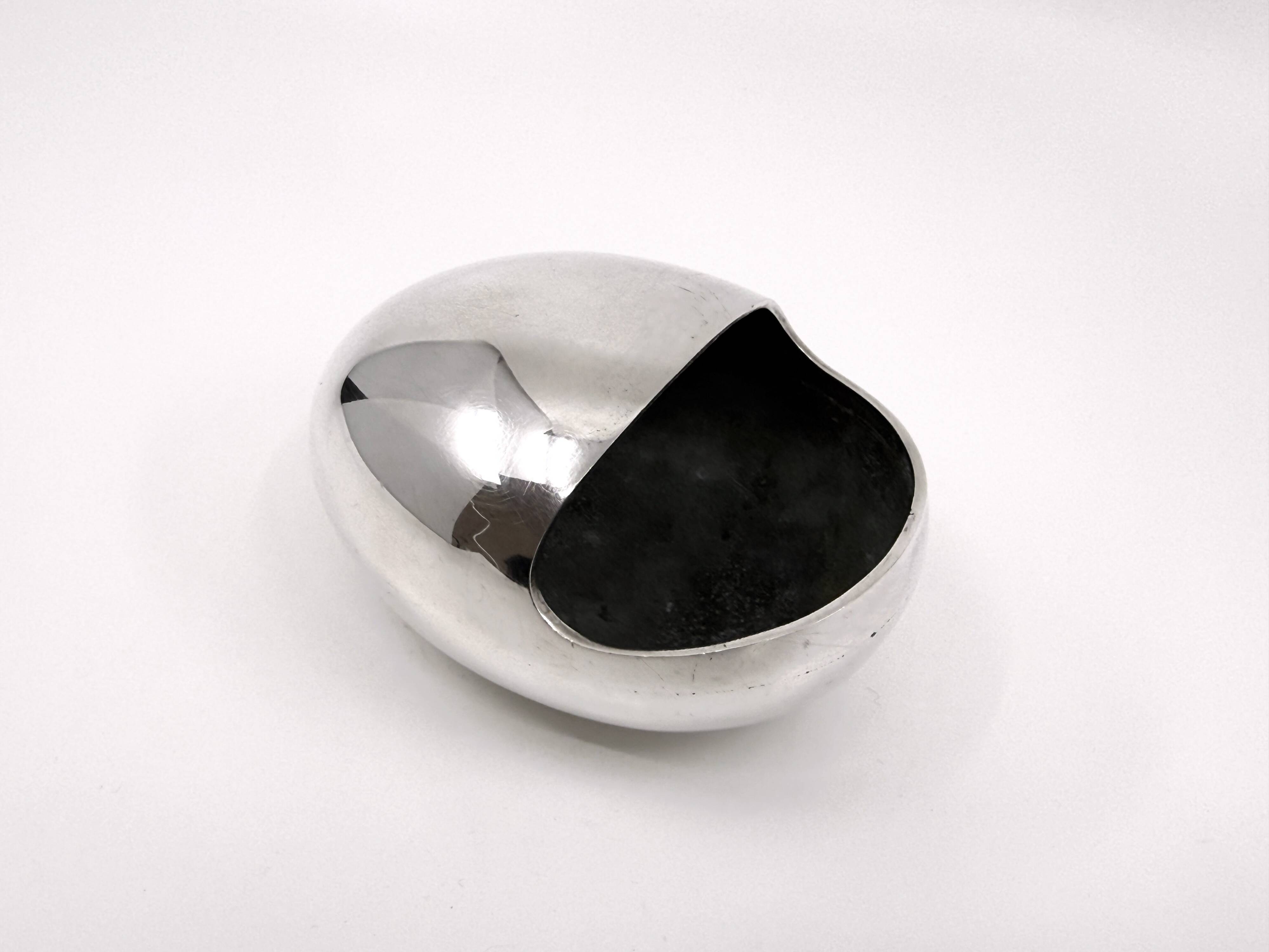 Modernist ashtray "the smile" • Hans Bundle for Carl Cohr • Denmark 50s