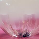 Globe Boule Pour Suspension Ou Lampe Lampadaire Vintage Mazzega Italie 1970 30cm