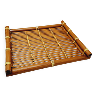 Rattan tray