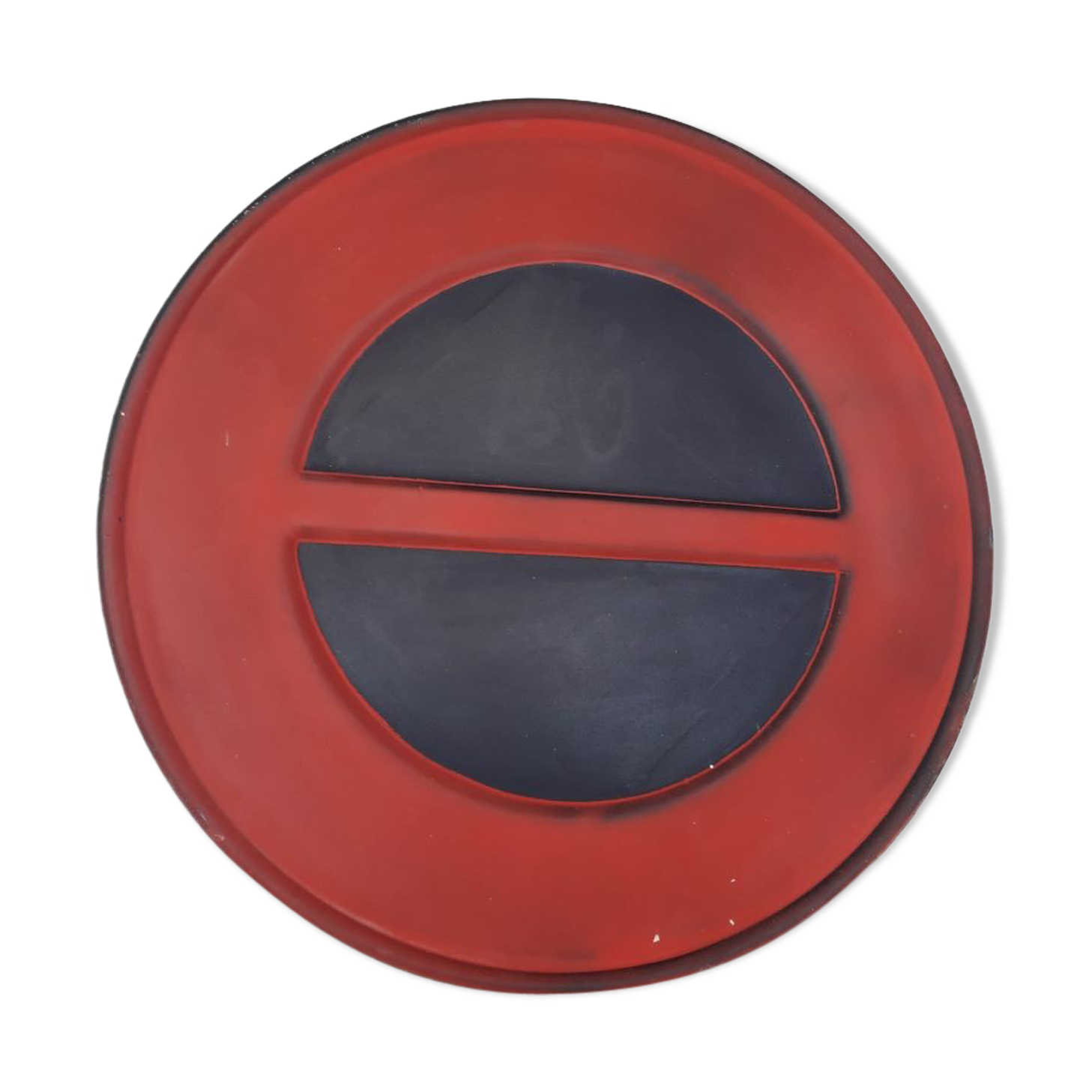 Anciens panneaux de signalisation Interdiction de Stationner