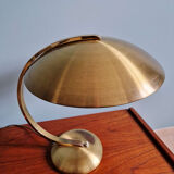 Lampe de bureau Bauhaus en laiton, Egon Hillebrand, 1930