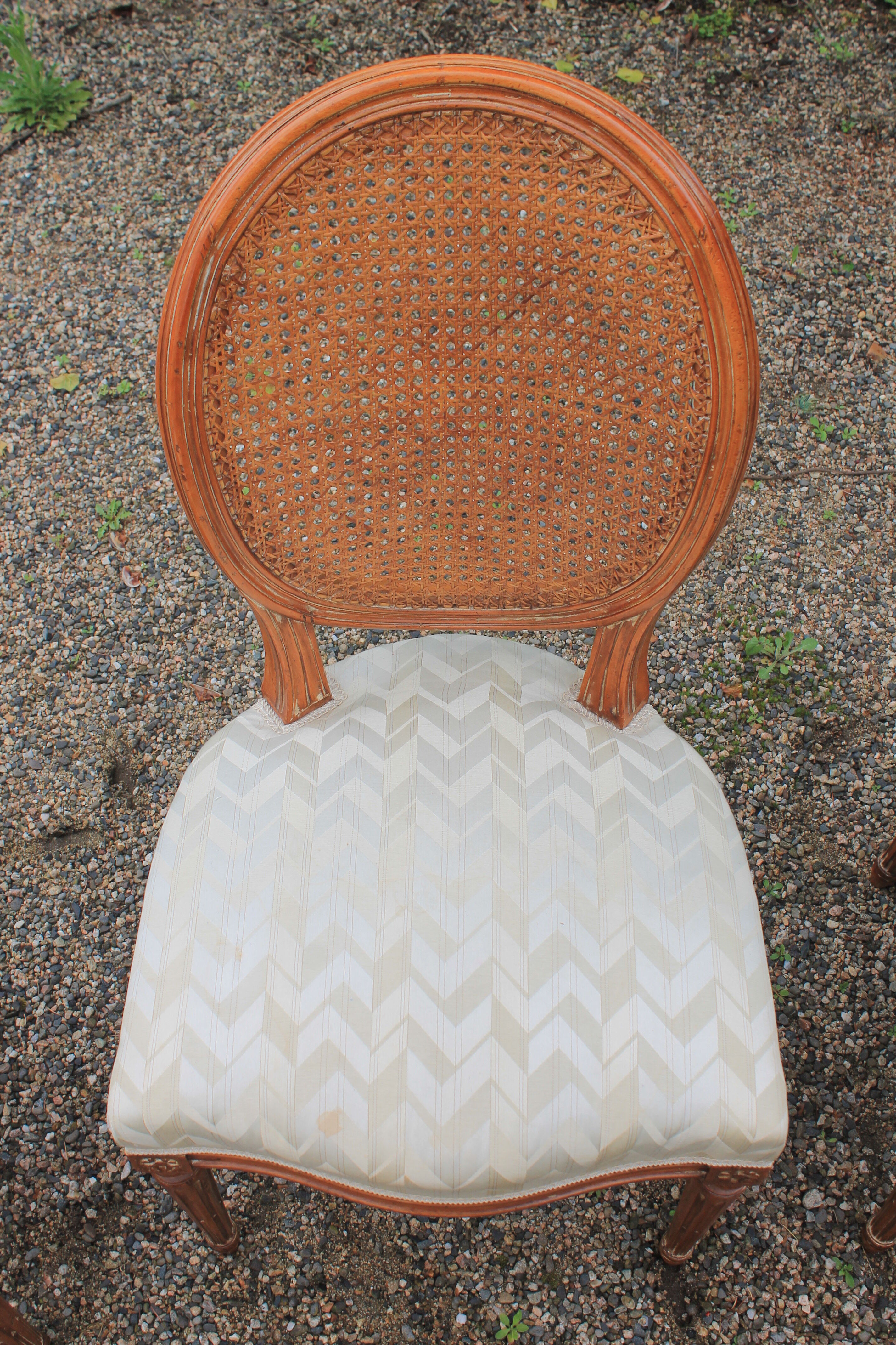 Set of 4 chairs Louis XVI