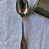 6 small Alfenide/Christofle dessert spoons