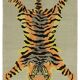Tapis tigre turc en laine noué à la main 141 cm x 188 cm