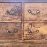 XXL walnut silk loom furniture from the 50s