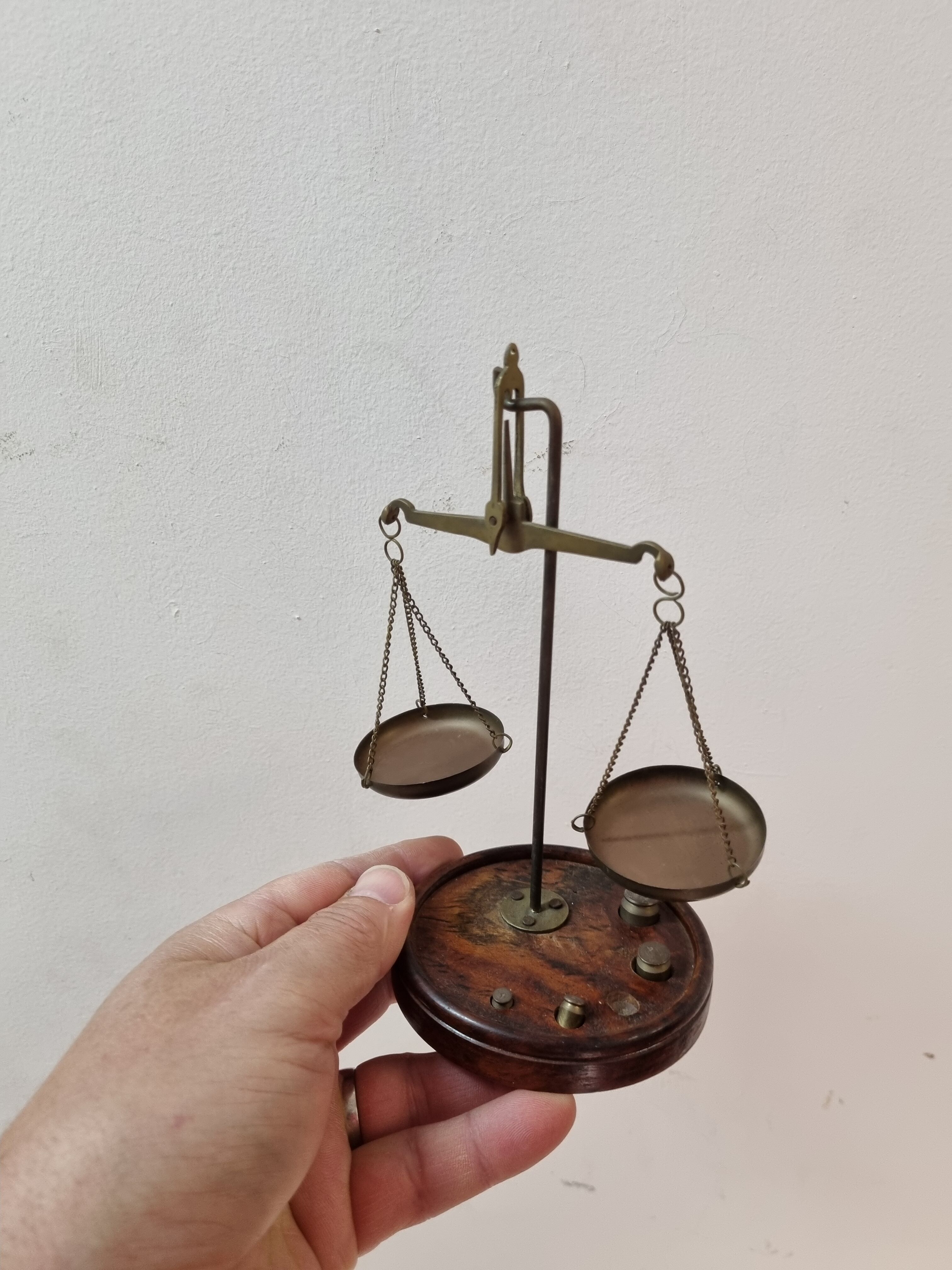 Balance de bijoutier début XXéme