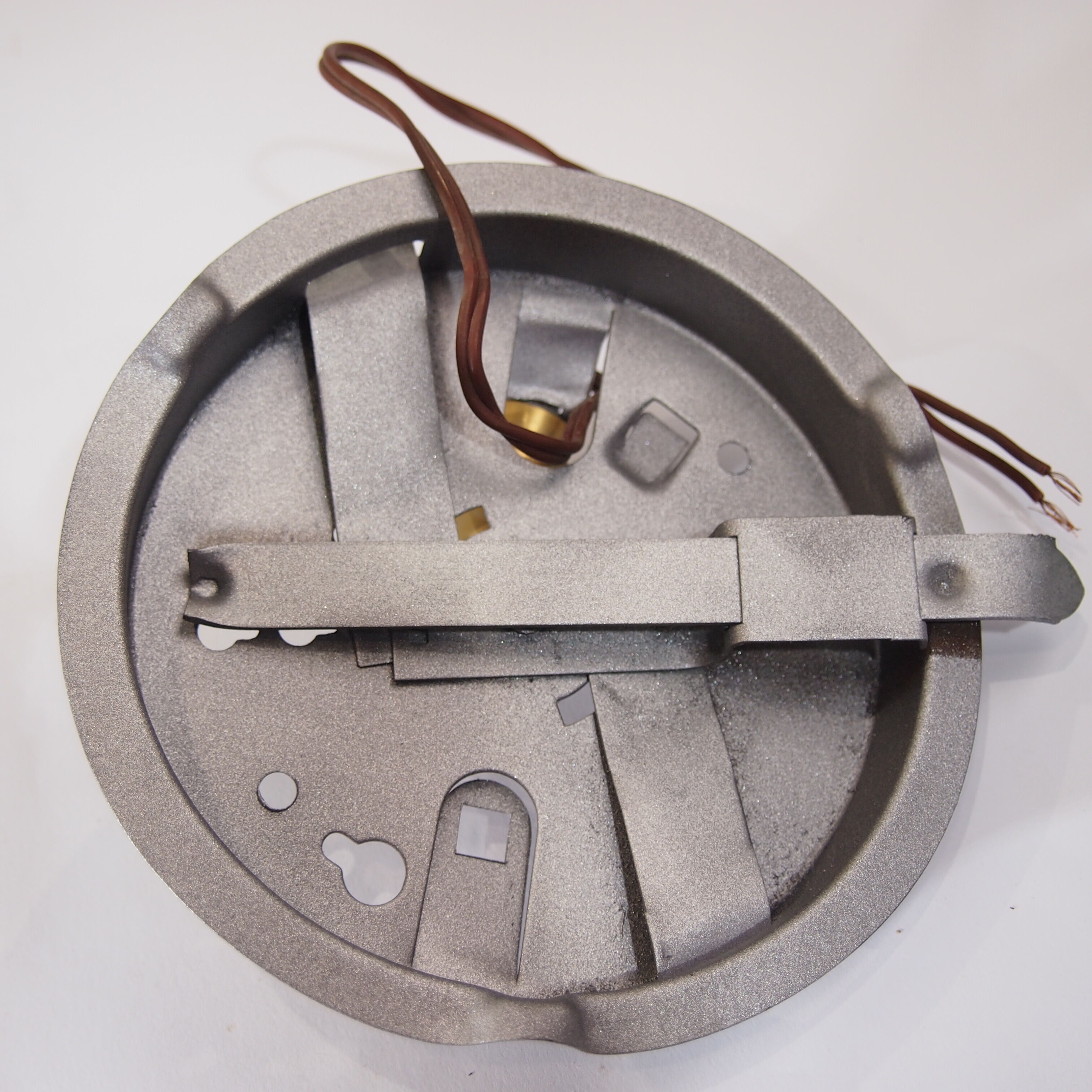 Glass vintage globe ceiling light