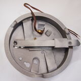 Glass vintage globe ceiling light