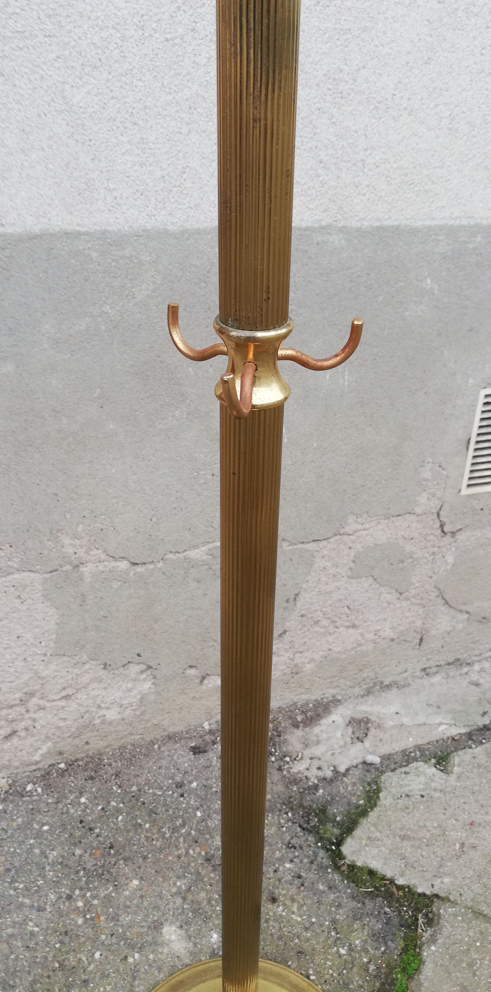 Porte manteau vintage laiton