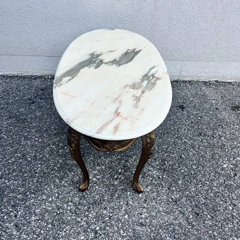 Oval Louis XV coffee table