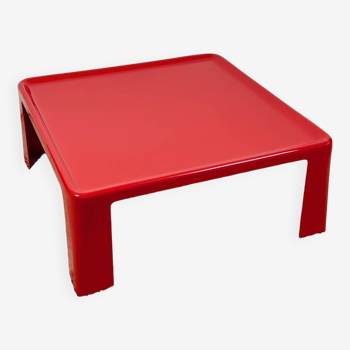 Amanta Table Mario Bellini B&B Italia Red Fiberglass - Iconic 1960s Design