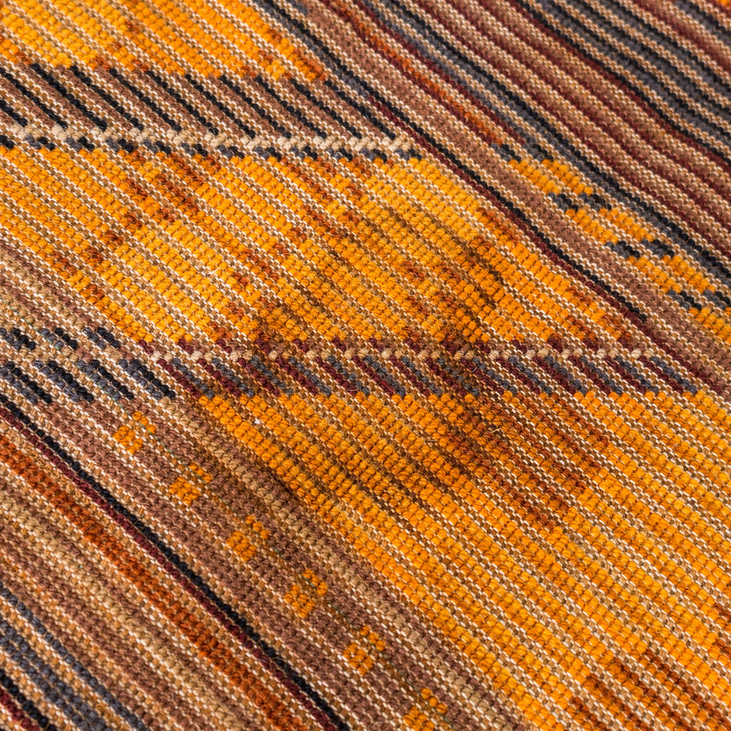 Rectangular long-haired carpet 225x158 cm vintage vintage antique 70s