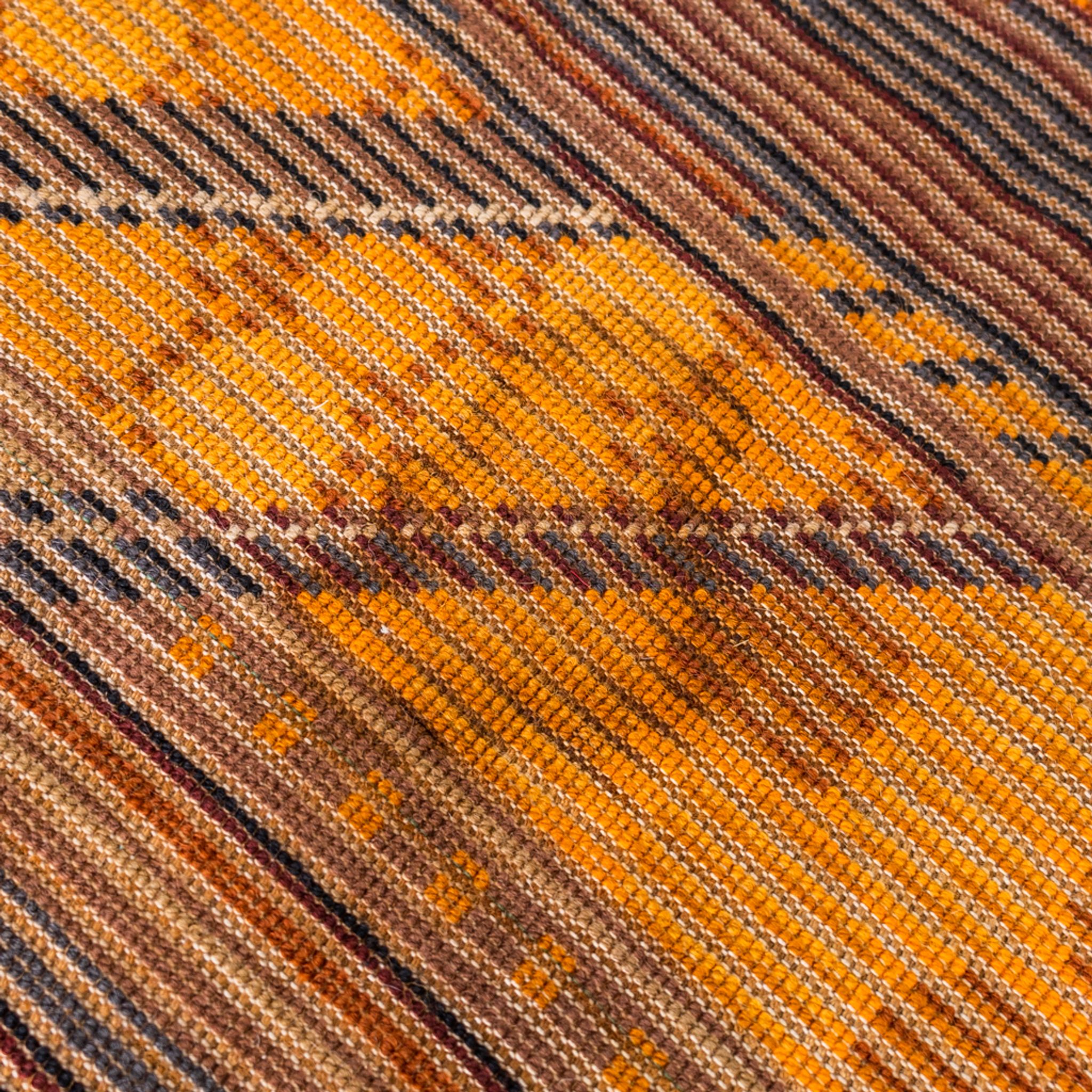 Rectangular long-haired carpet 225x158 cm vintage vintage antique 70s
