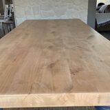 Solid wood table