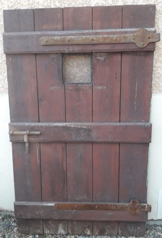 Old attic door, 19th