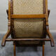 Former colonial armchair of planter late 19th century
