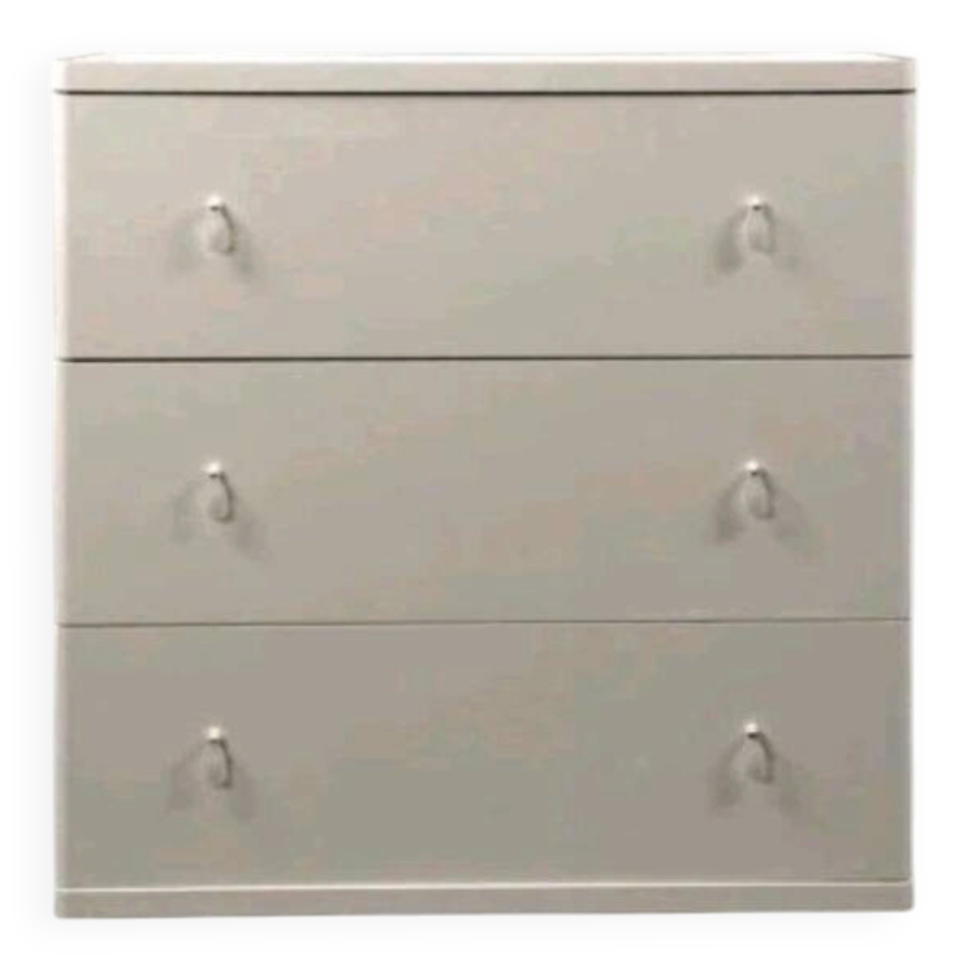 Commode blanche Magnus Eleäck pour Ikea, années 2000