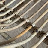 Rattan bench