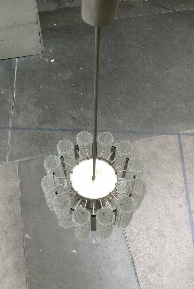 Lustre allemand Space Age milieu du siècle par Doria Leuchten, années 1960