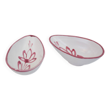 Pair of Avocado cups attributed to Robert Picault