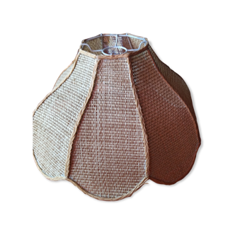 Rattan hanging lamp