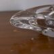 Vintage 1970s Italiandesign crystal ashtray