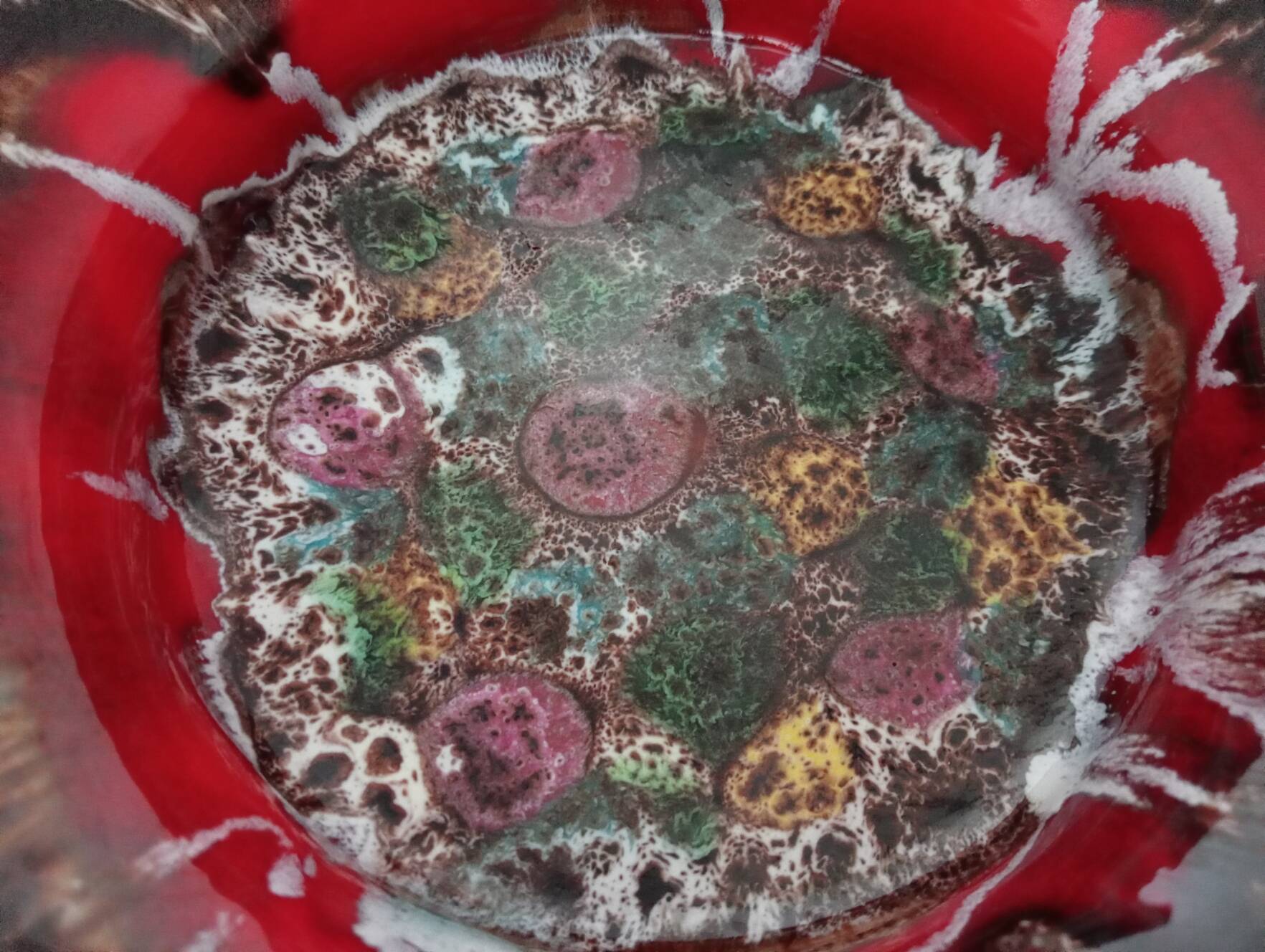 Large fruit bowl Vallauris