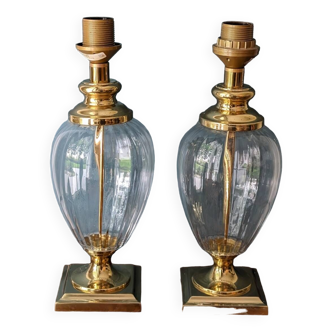 Pair of Le Dauphin lamps