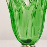 Centre de table en verre, allemagne, années 1970