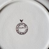 Set of 8 mismatched deep plates L'Amandinoise