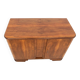 Art Deco style walnut chest of drawers, Poland, 1950s.