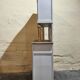 Parisian sideboard from the 1930s, airbrushed then naturally varnished and painted