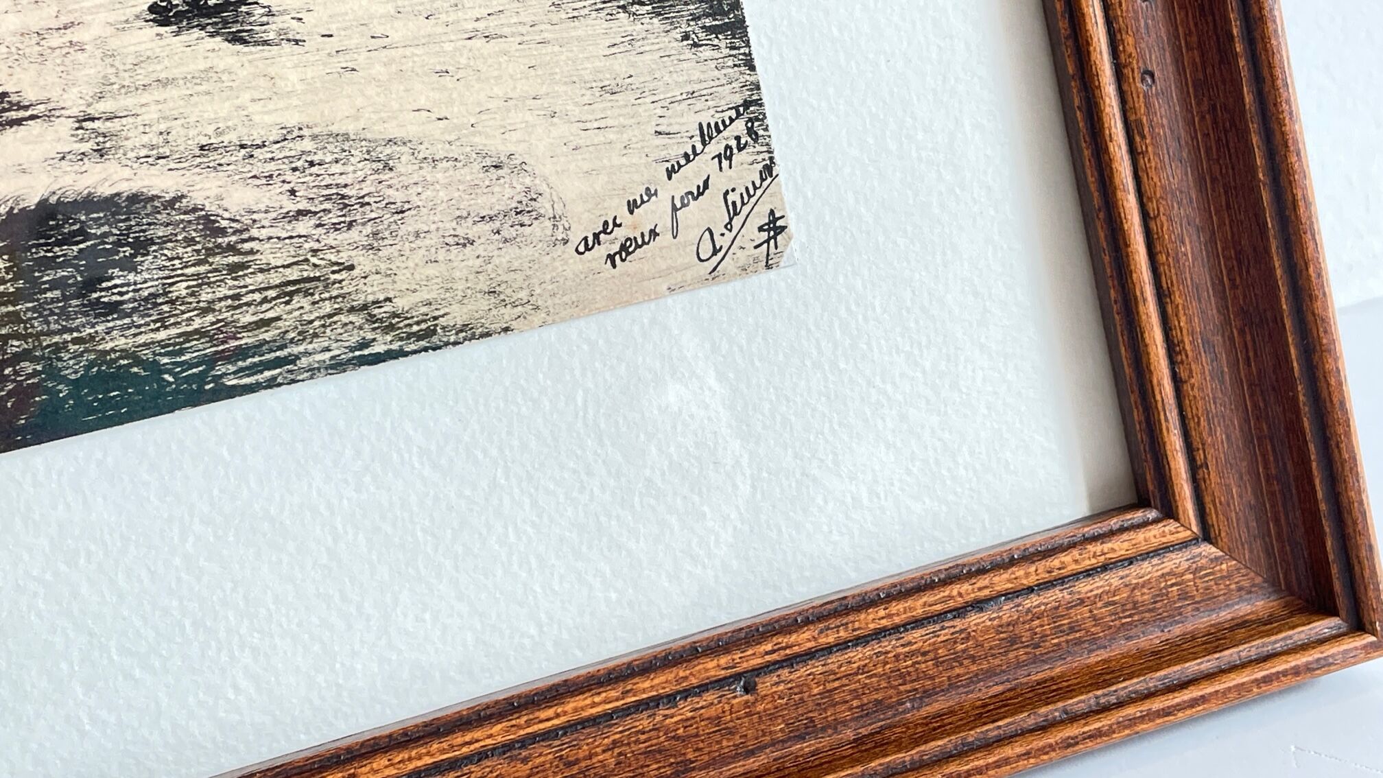 Painting india ink on paper 1928