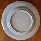 Old earthenware plate