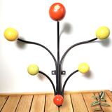 Wall coat rack 6 balls