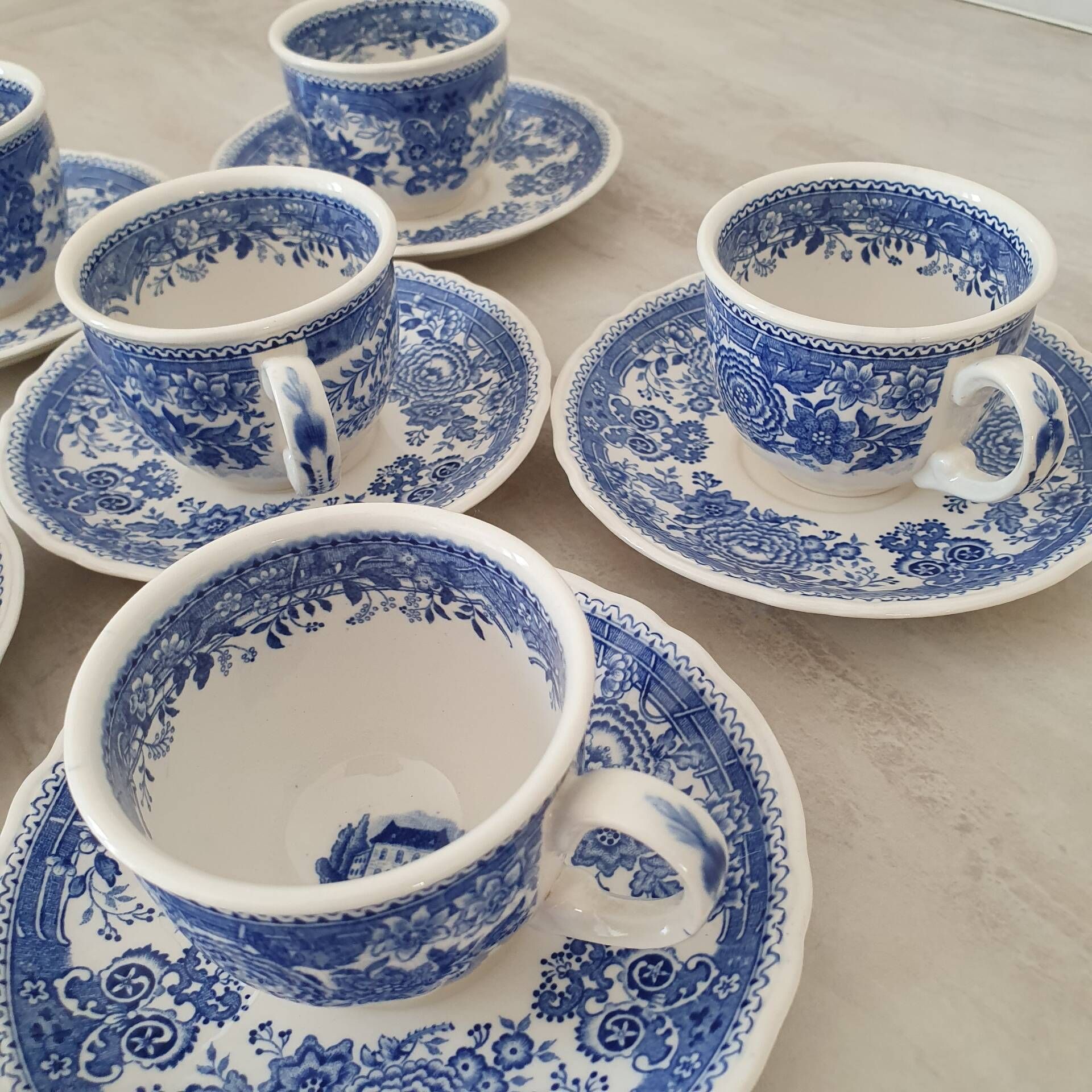 Villeroy & Boch collection Burgenland / Coffee service tea cups saucers