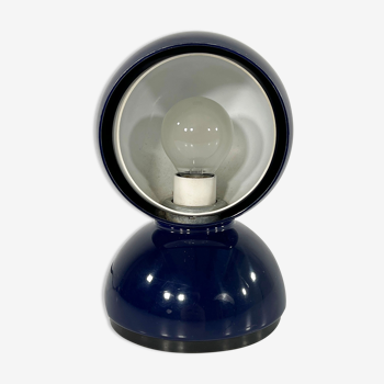 Midnight blue eclisse lamp by Vico Magistretti for Artemide, 1960