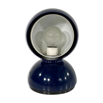 Midnight blue eclisse lamp by Vico Magistretti for Artemide, 1960
