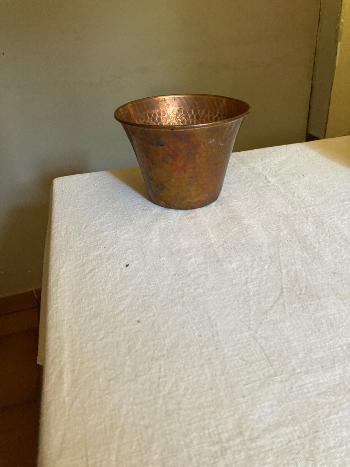 Copper pot cover