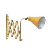 Wall lamp with a pantograph, 1950s