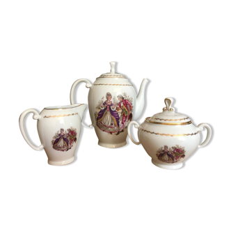 Porcelain coffee set - Chauvigny
