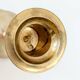Pair of mid-century vintage brass candlesticks